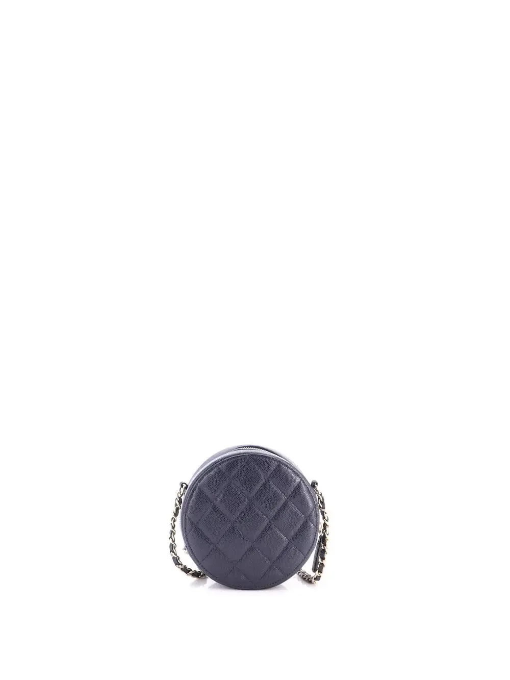 Chanel Round Clutch With Chain Quilted #277149C30B